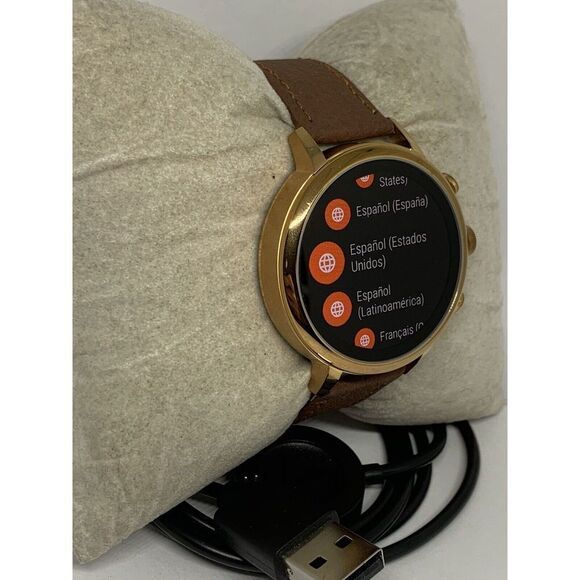 Fossil Gen 4 Authentic Digital Dial Smart Watch Custom Band FTW6018 ZA324 - Picture 4 of 12